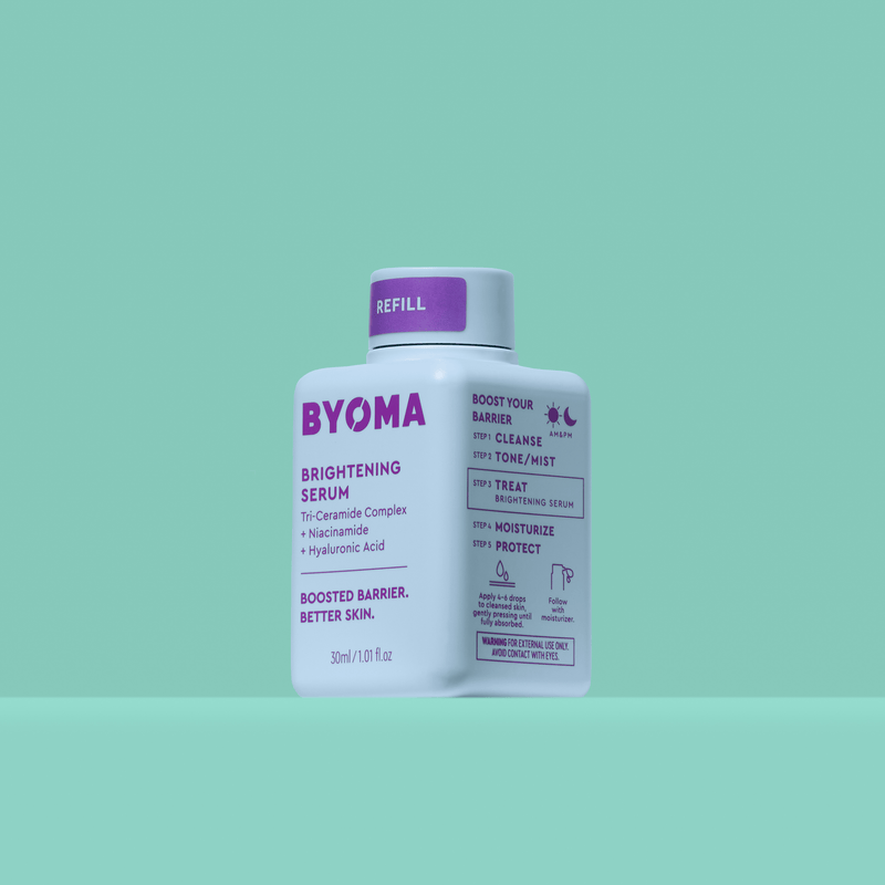 Ljusande serum efterfyllning