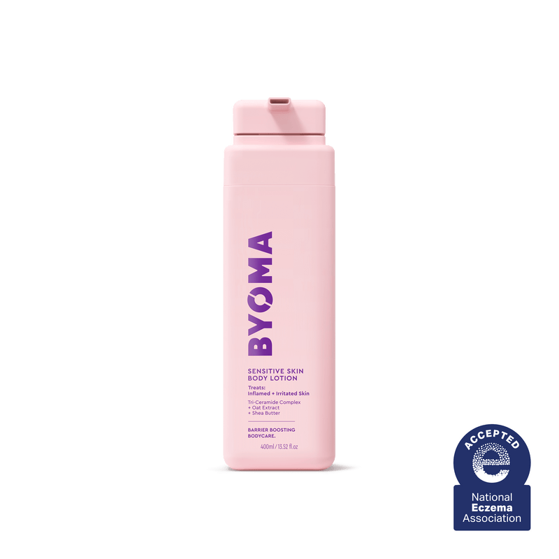 Känslig hudkroppslotion