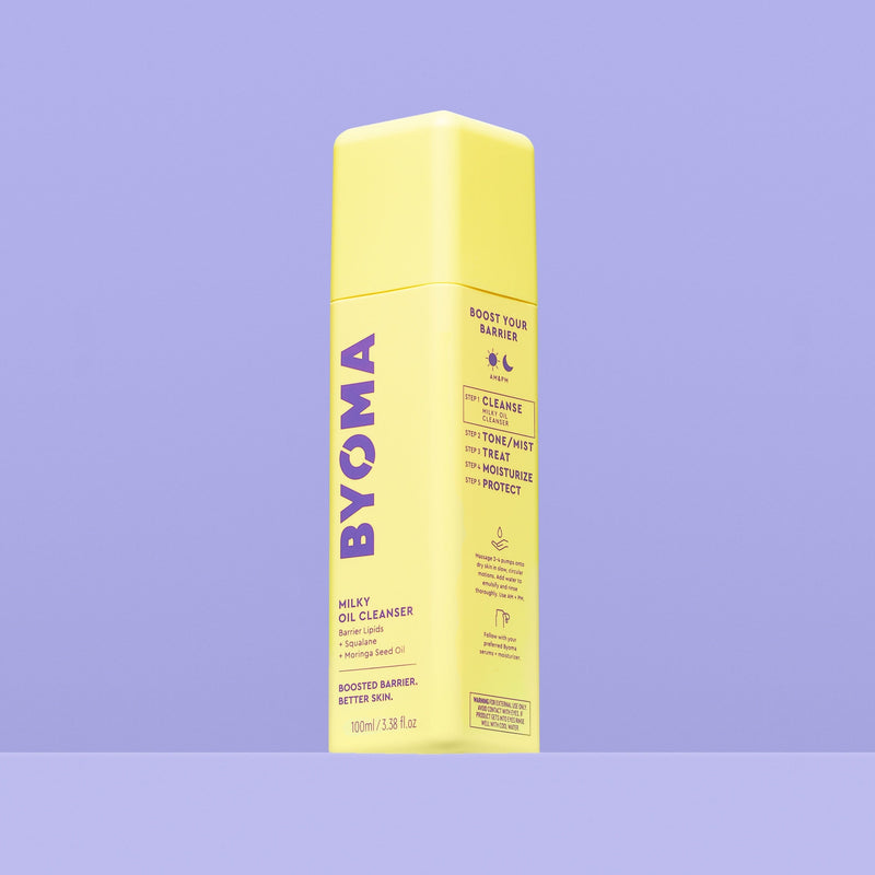 Mjölkig oljeklämning